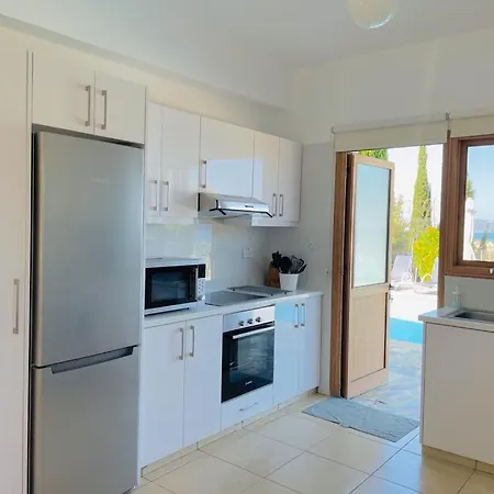 Large Luxury Private Sea View With Pool * Makounta